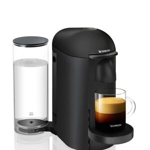 Deluxe Edition Matte Black Nespresso Virtuo Plus w/Pods